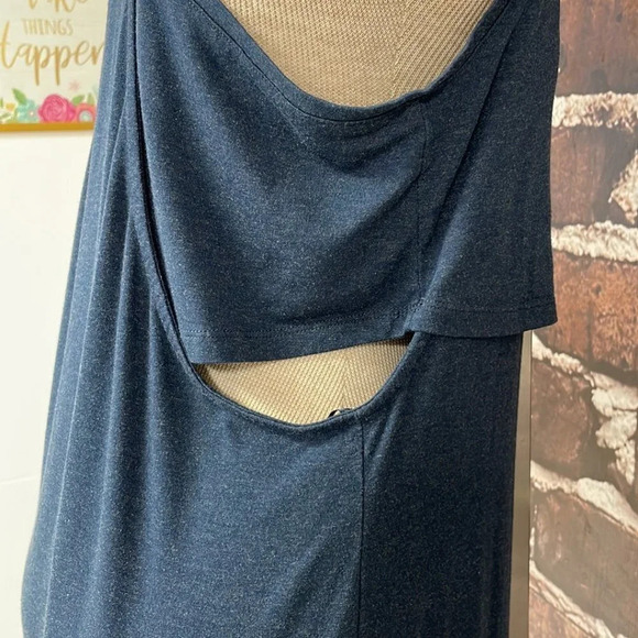 Sweaty Betty Holistic Max Layered Jersey Dress Navy Blue Size Small S - Picture 6 of 16